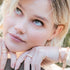in white diamonds, above a two-stack of her little sis<br>shop the look > hello, sunshine,<br>a yellow gold collection also beautiful in rose gold <span class='visuallyhidden'>Call or text 323-404-2959 if you need shopping assistance.</span>